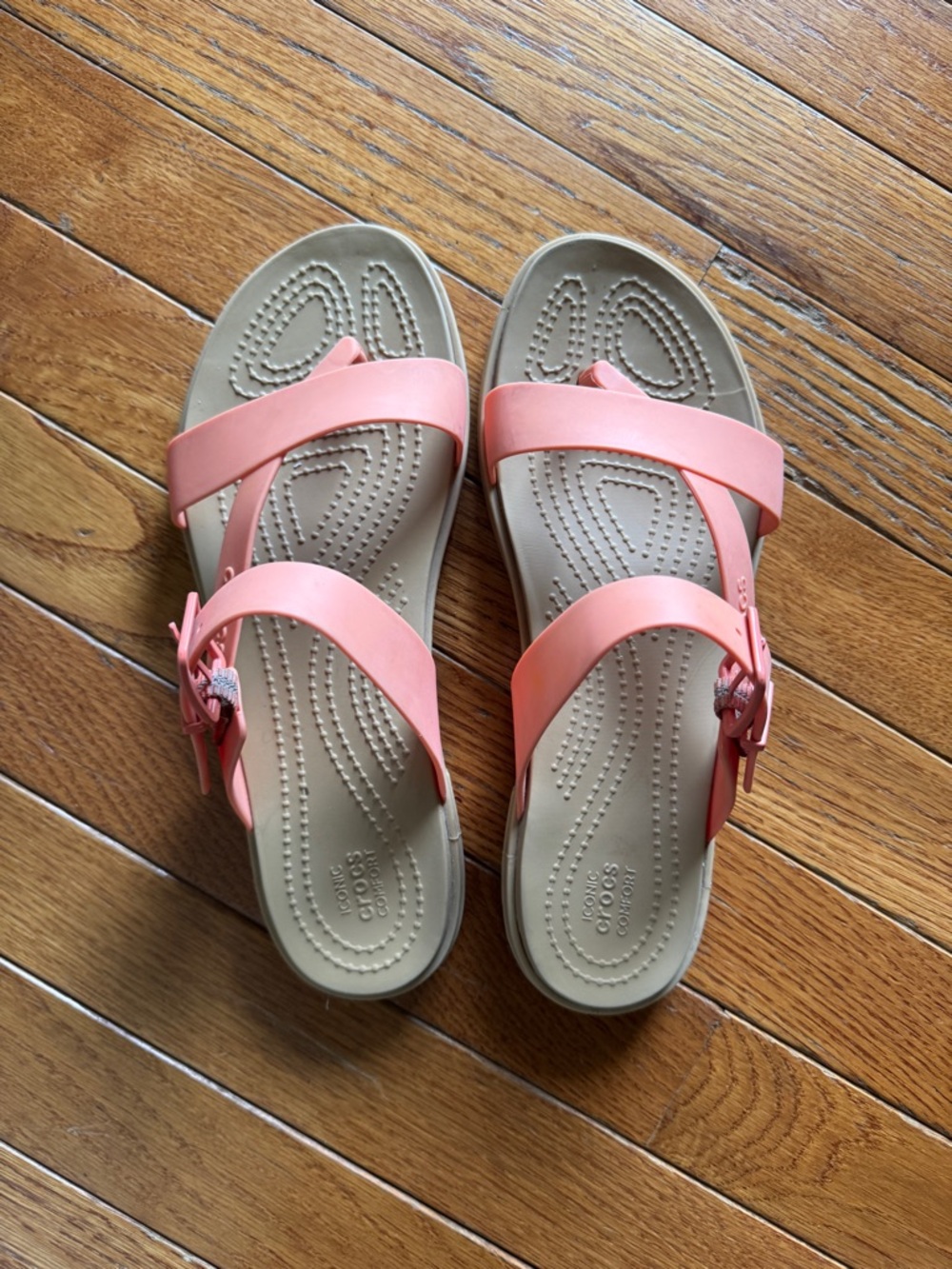 Crocs Coral Strappy Comfort Sandals